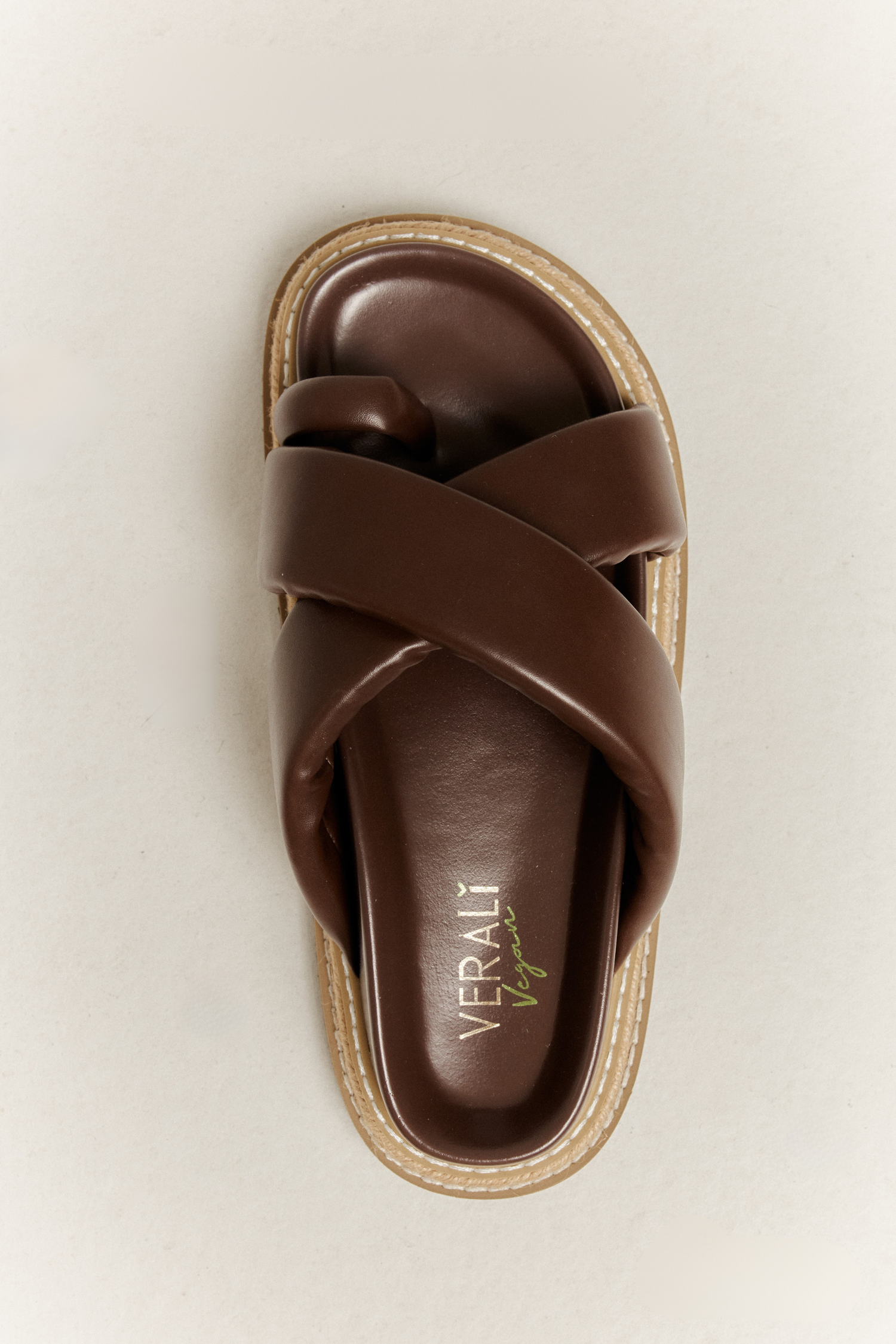 Thelma Flatform Slides - Chocolate Brown