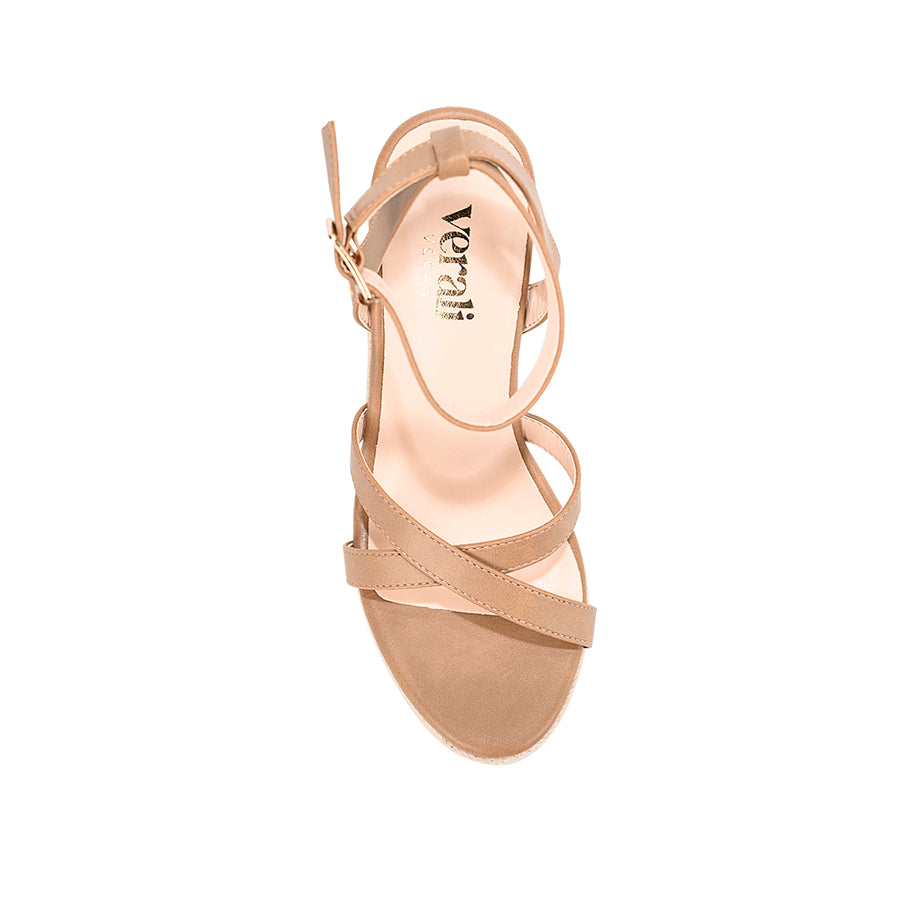 Ambrose Rope Wedges - Biscuit