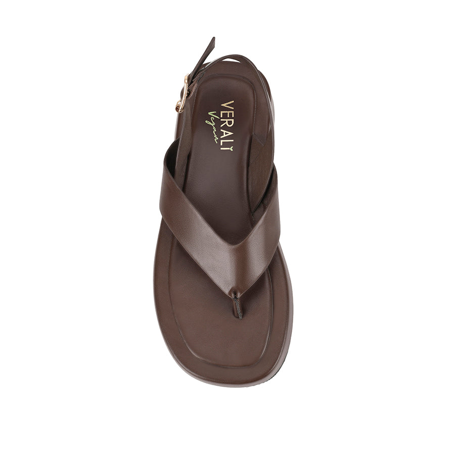 Bono Platform Sandals - Chocolate Brown
