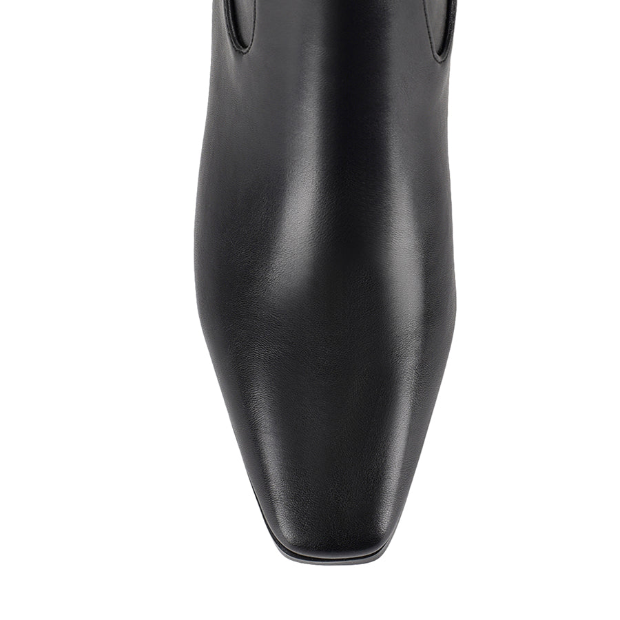 Camden Thigh High Boots - Black