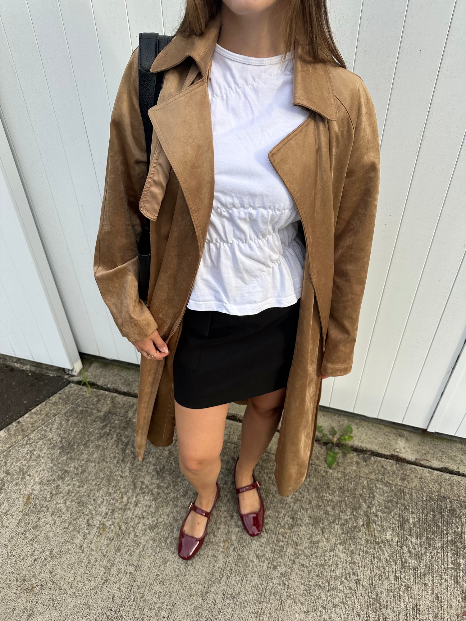 Eden Mary Jane Flats - Wine Patent