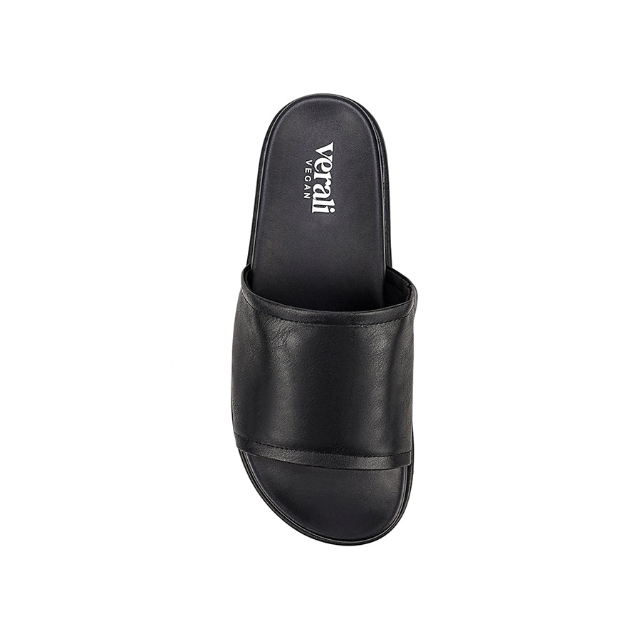 Hades Flatform Slides - Black Distressed