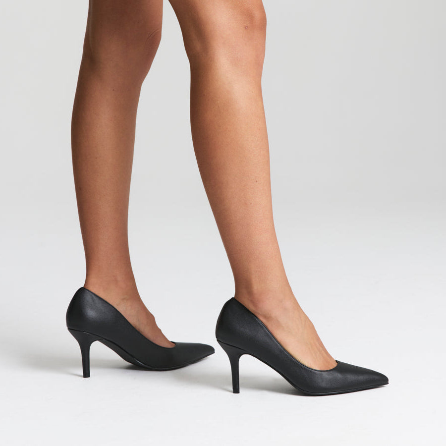 Lewis Stiletto Heel Pumps - Black