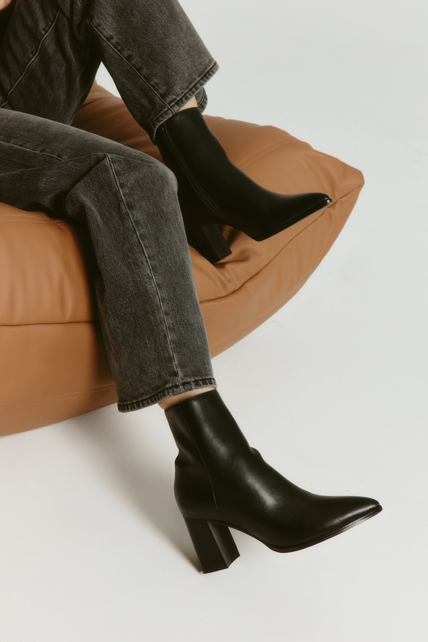 Maxine Ankle Boots - Black