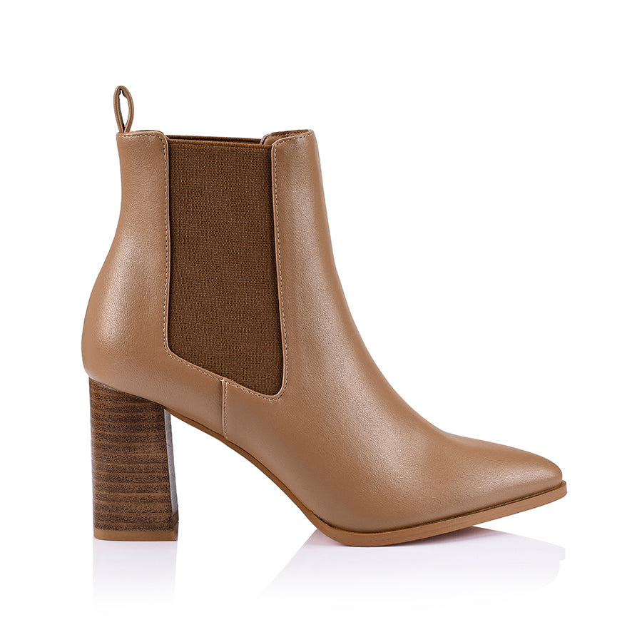 Magellan Chelsea Ankle Boots - Dark Camel