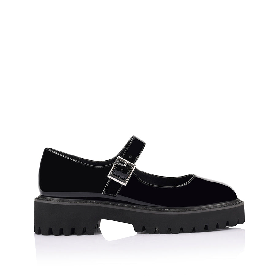 Women's mary jane chunky platform loafer