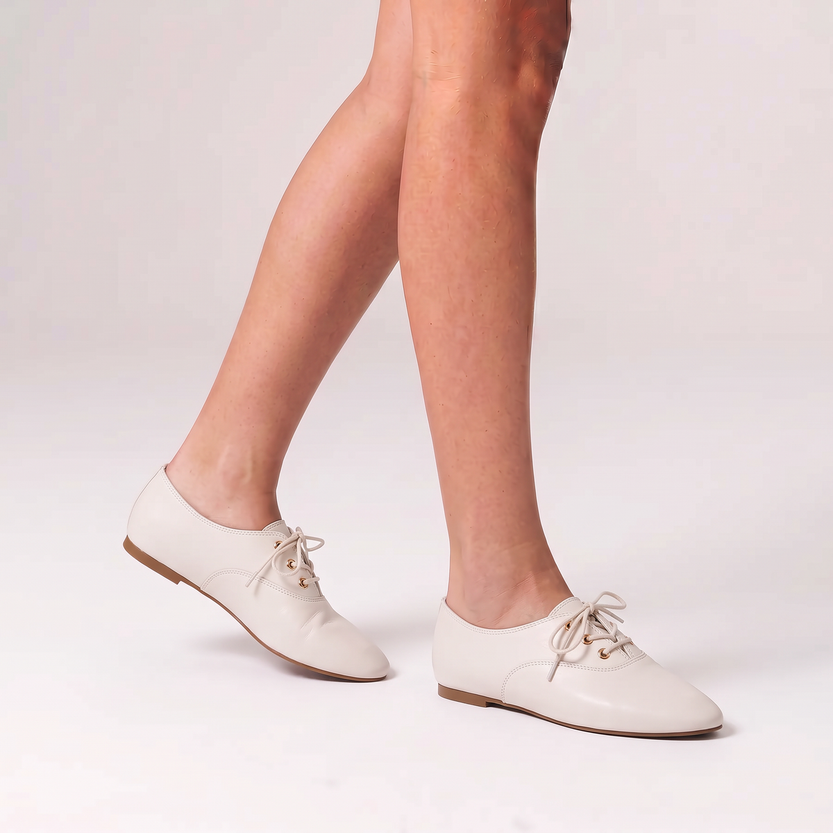 Tommy Jazz Ballet Flats - Chalk