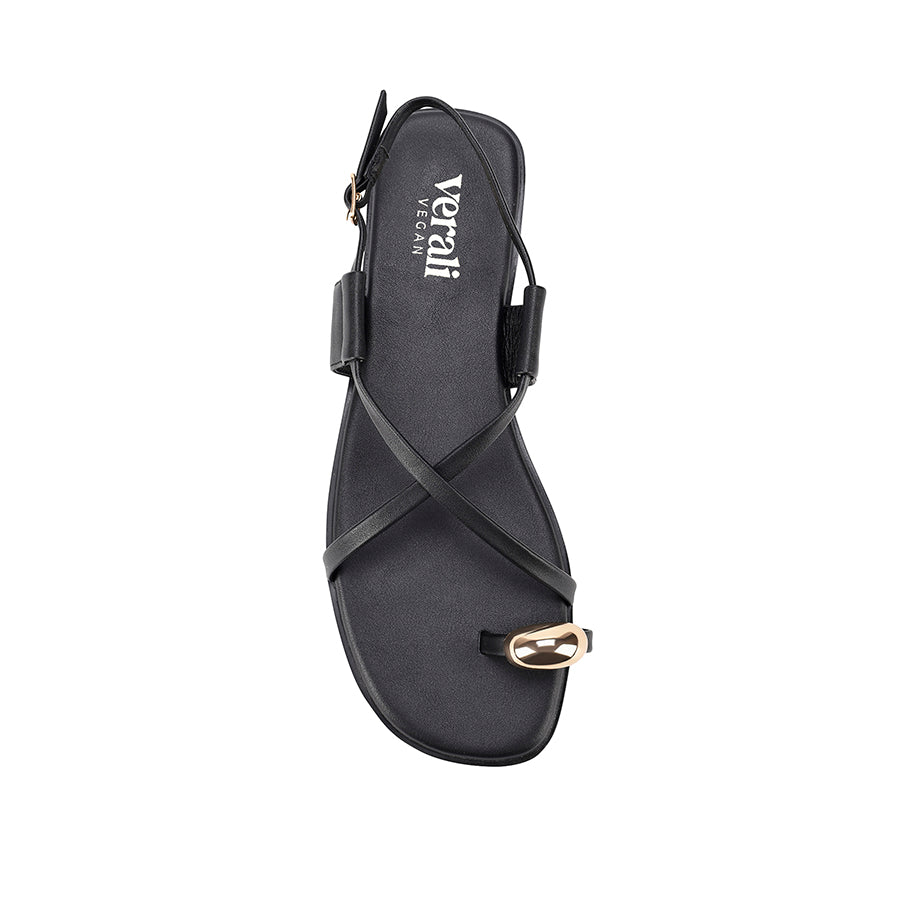 Sapphire Strappy Sandals - Black