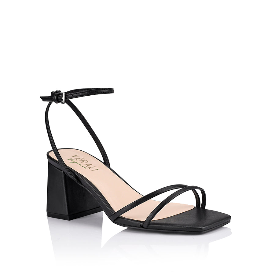 Stevie Block Heel Sandals - Black