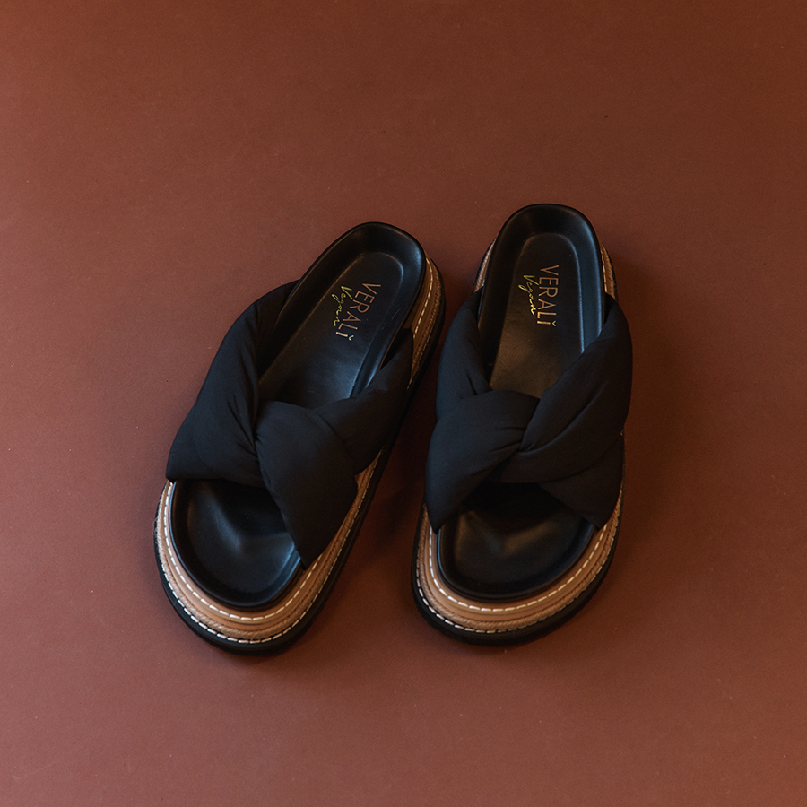 Thames Flatform Slides - Black