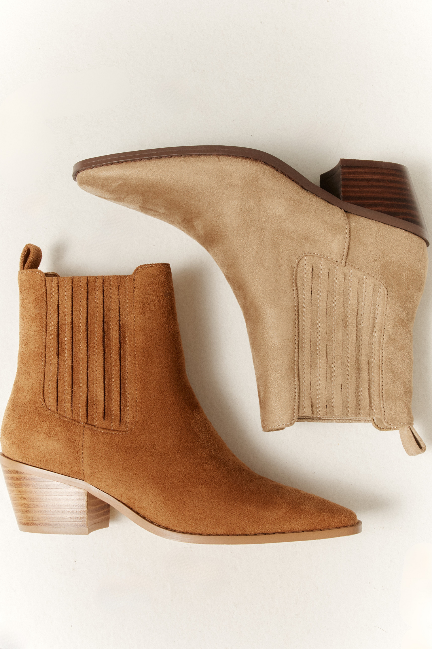 Dale Chelsea Ankle Boots - Taupe Micro