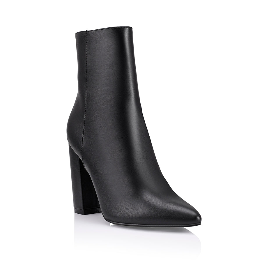 Dawson II Ankle Boots Black Smooth Verali Shoes