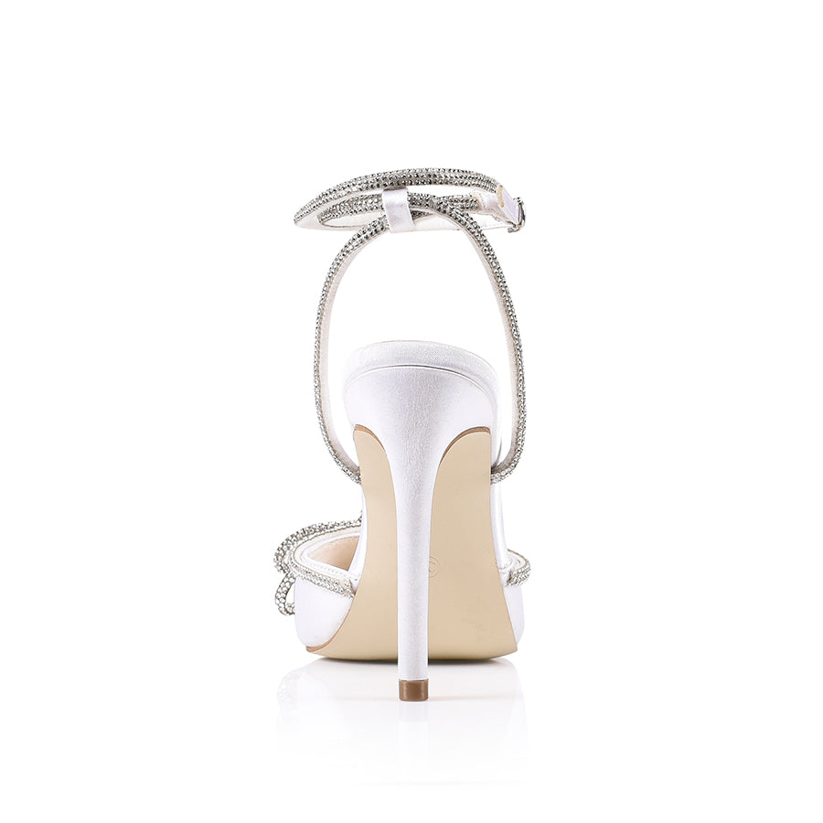 White diamante best sale shoes