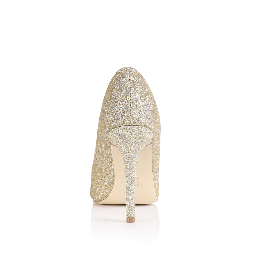 Gold Pumps Gold Glitter Pump Heels Verali Shoes