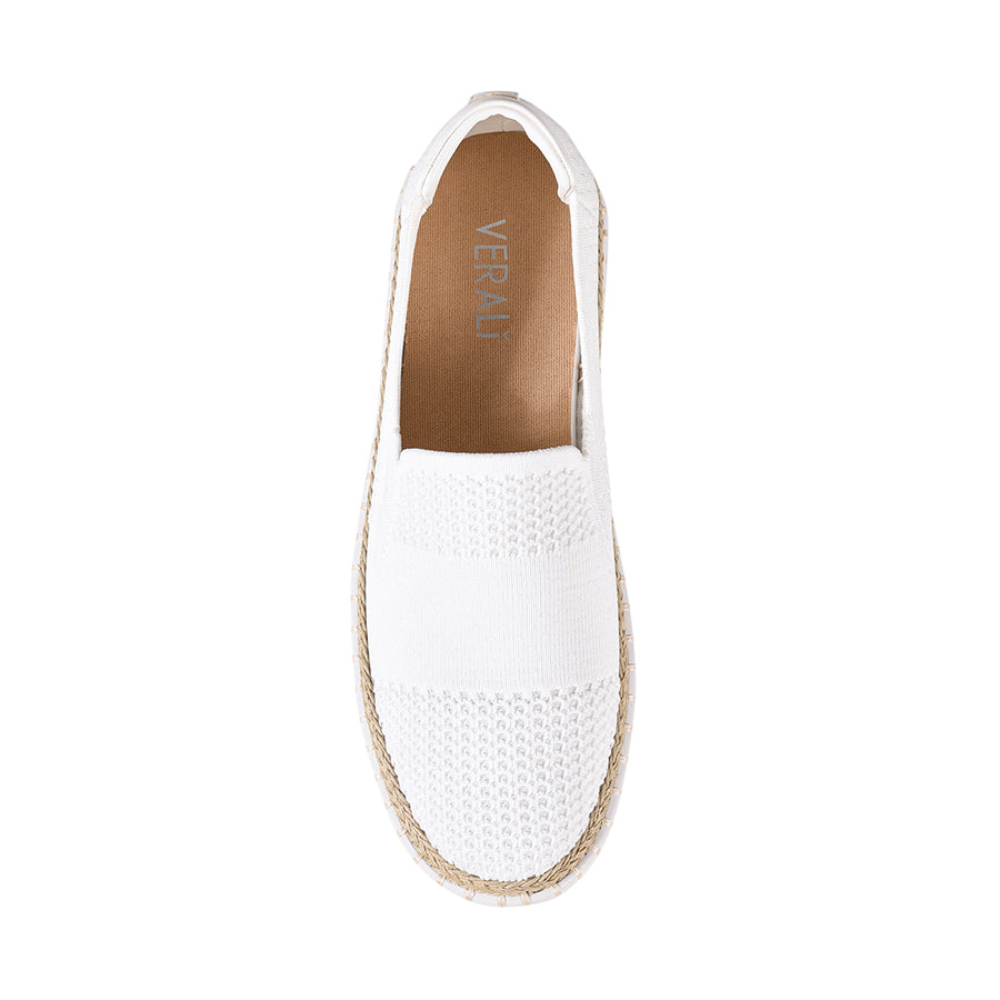 Queen Slip On Sneakers - White