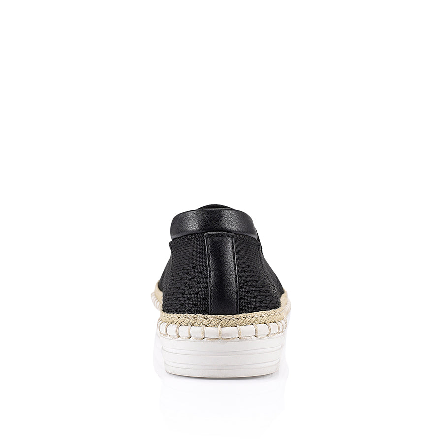 Queen Slip On Sneakers - Black