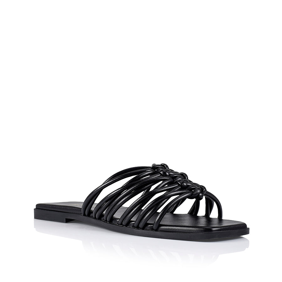 Strappy slides clearance