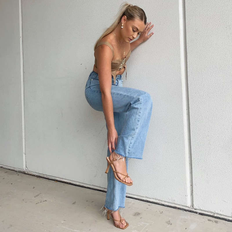 Gray hotsell sandals heels