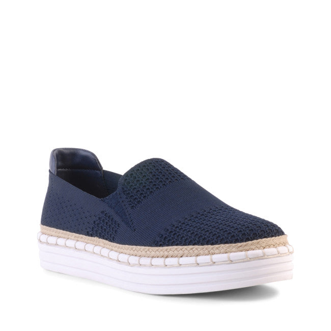 Queen Slip On Sneakers - Navy