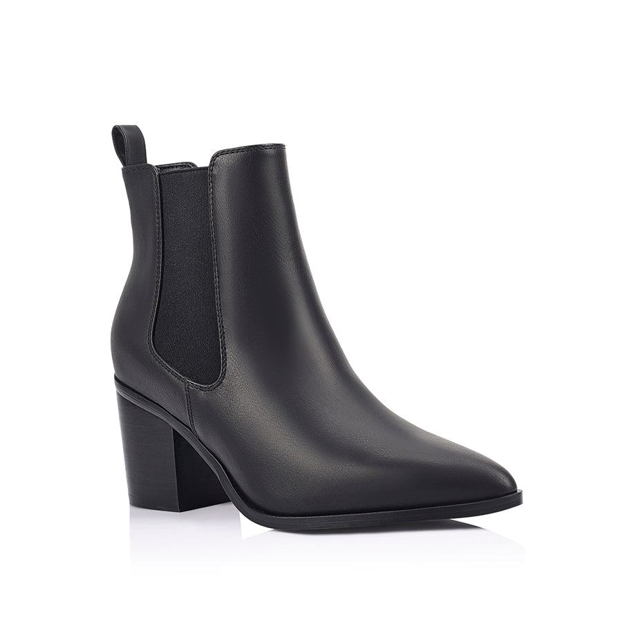 Abbie Chelsea Ankle Boots - Black