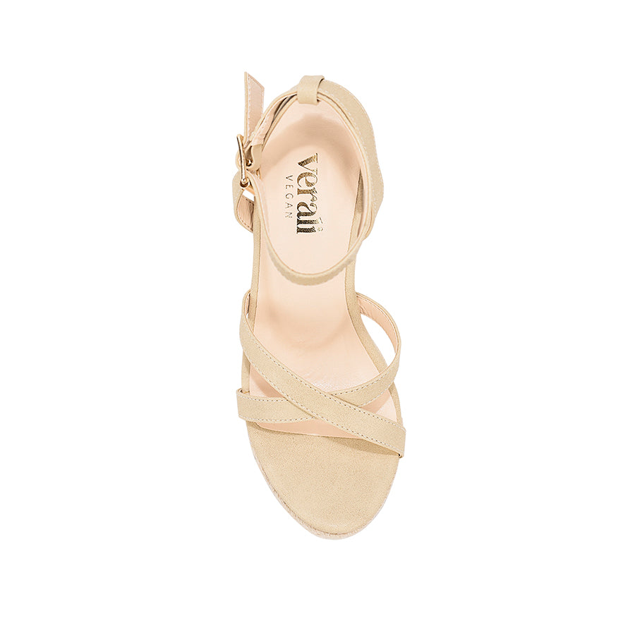 Ambrose Rope Wedges - Nude
