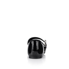 Women's black patent Mary Jane ballet flats