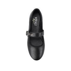 Women's black Mary Jane ballet flats
