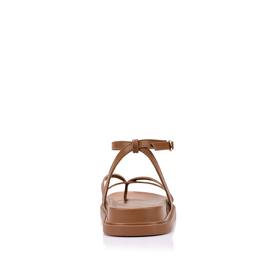 Brinley Footbed Sandals - Tan
