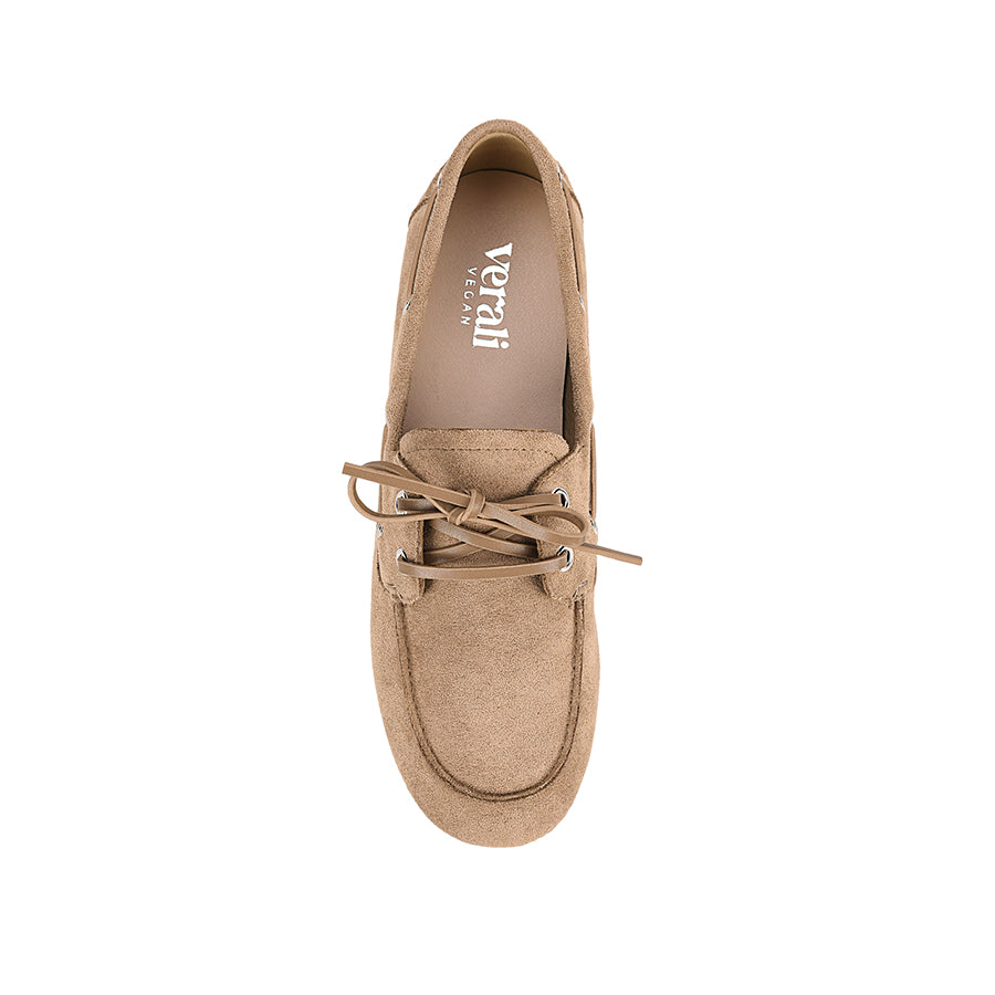 Brody Boat Shoes - Taupe Micro