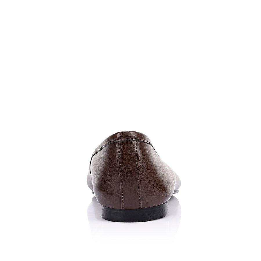 Charlie Ballet Flats - Chocolate Brown