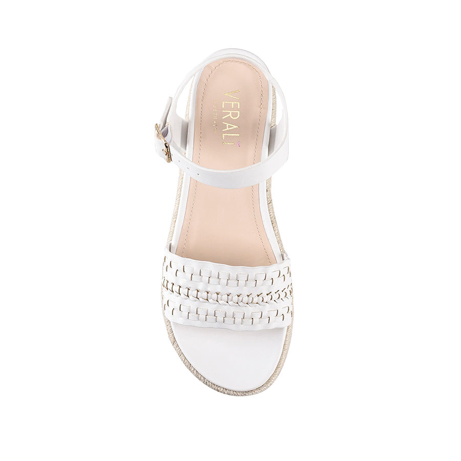 Womens white footbed sandals hot sale