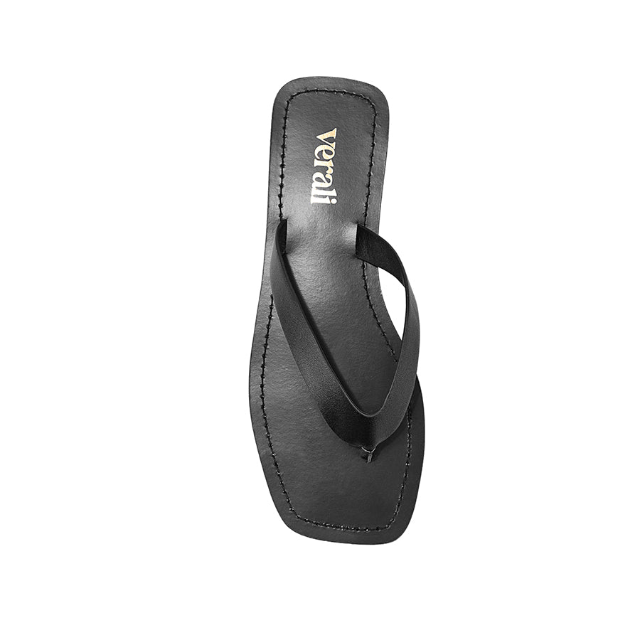 Dune Casual Thongs - Black