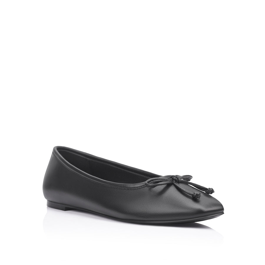 Eugenie Ballet Flats - Black