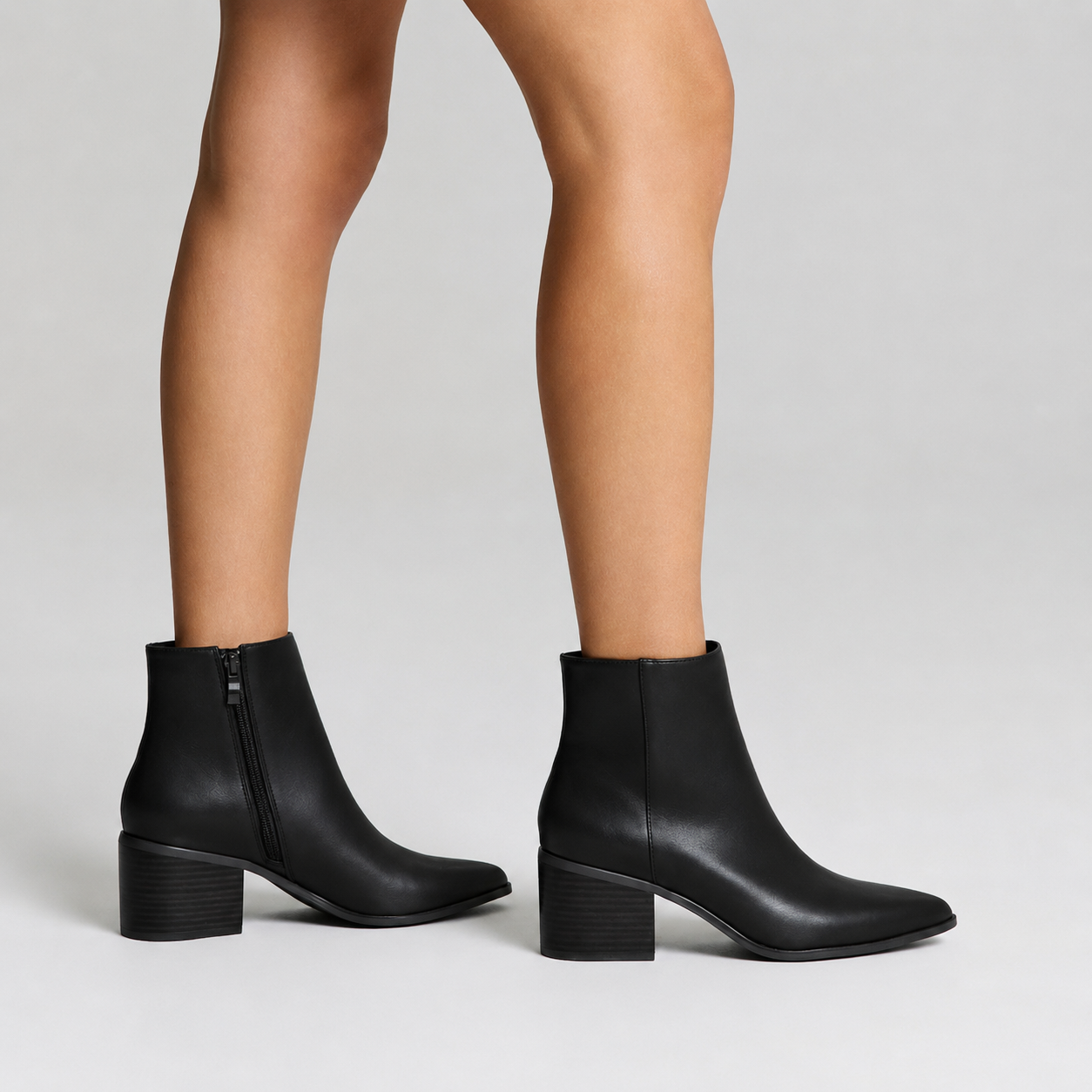 Fiona Ankle Boots - Black