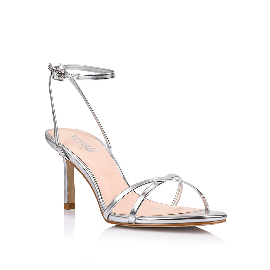Flo Strappy Sandals - Silver