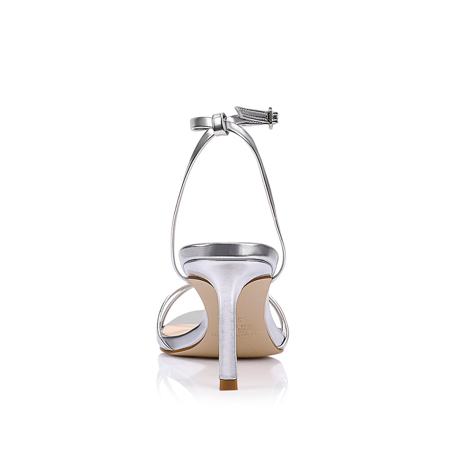 Flo Strappy Sandals - Silver