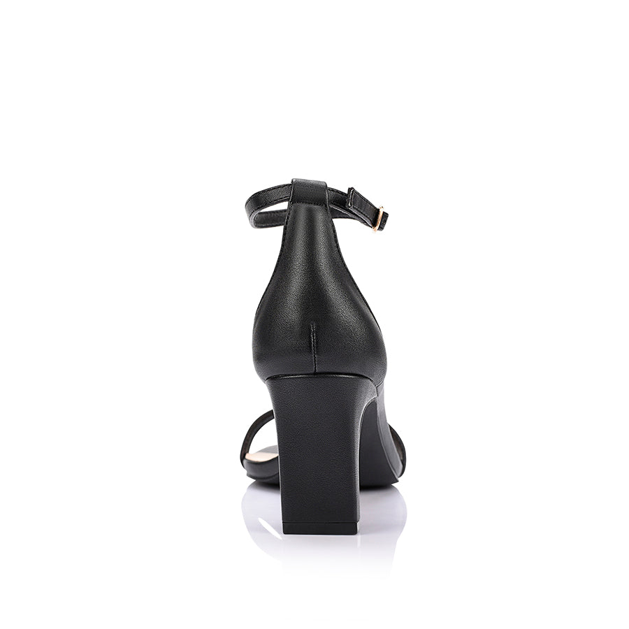 Gimlet Block Heel Sandals - Black