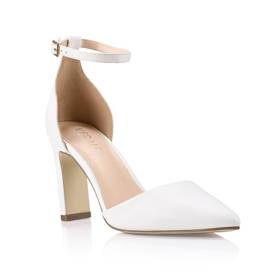 High heels covered toe on sale