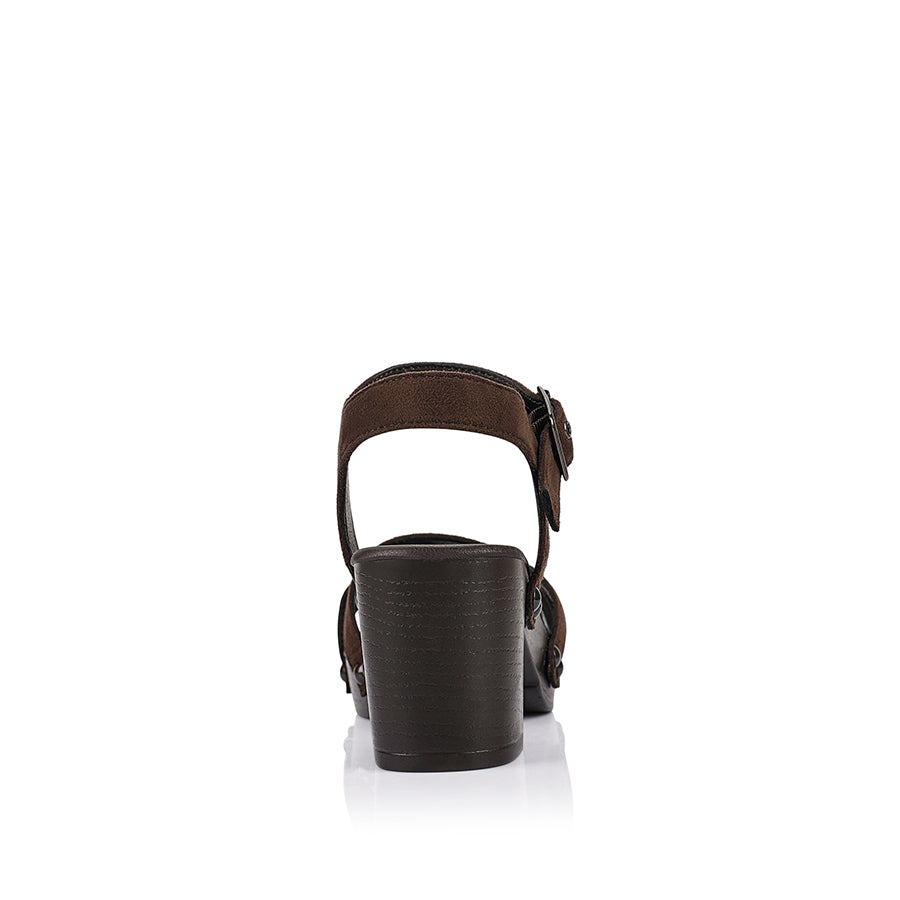 Lulu Clogs - Chocolate Brown Micro