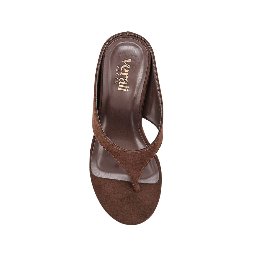 Poh Thong Wedges - Chocolate Brown Micro