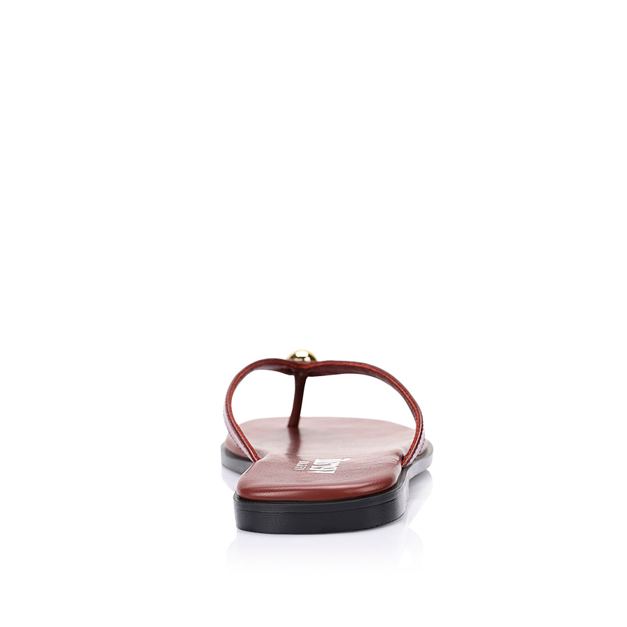 Sassy Casual Thongs - Berry Red