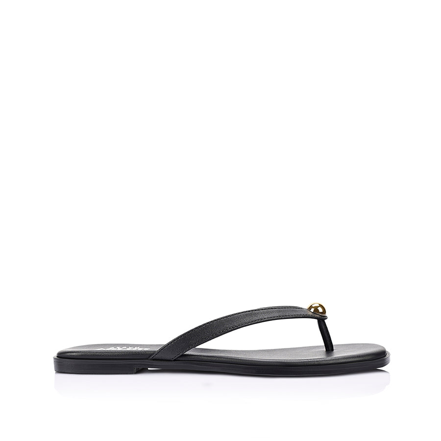 Sassy Casual Thongs - Black