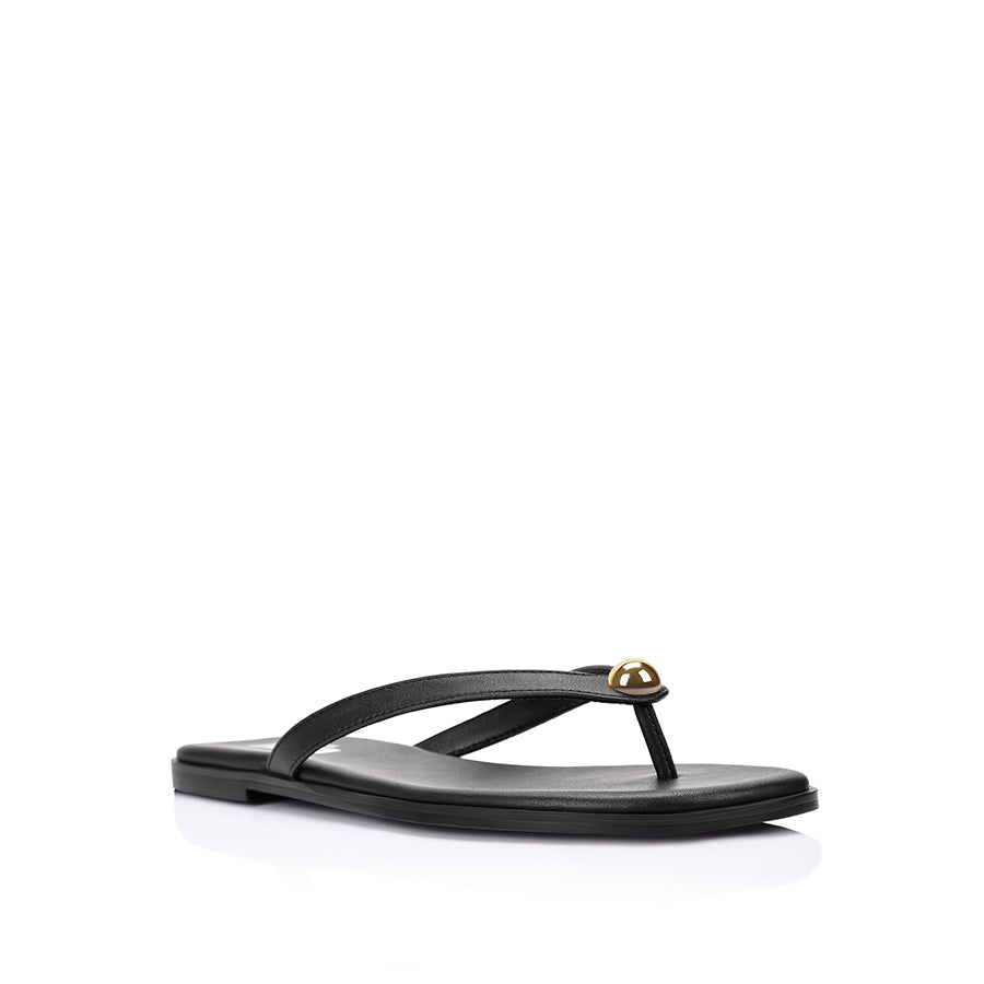 Sassy Casual Thongs - Black