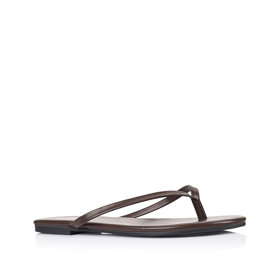 Tori Thongs - Chocolate Brown