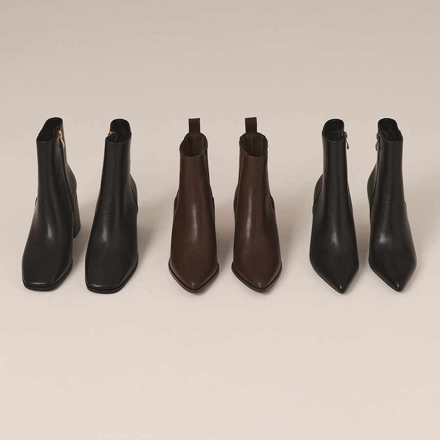 Fillipin Chelsea Ankle Boots - Chocolate Brown