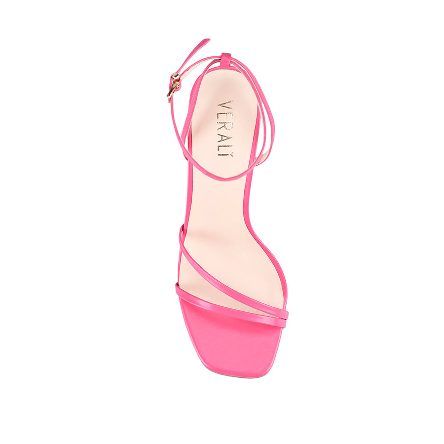 Kimmy Slim Strappy Heels - Pink