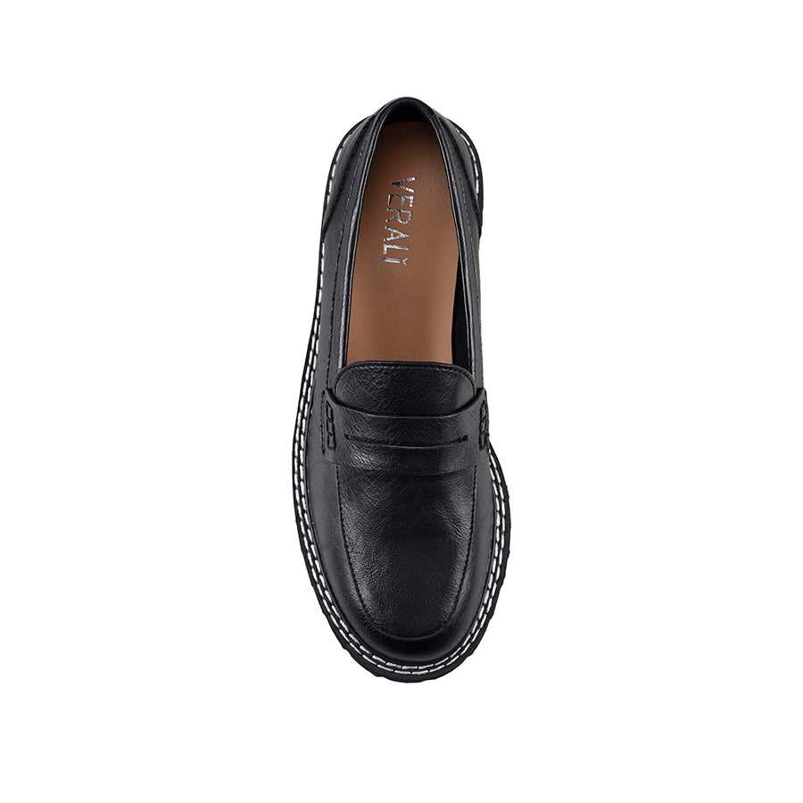 Neo Chunky Loafers - Black Smooth