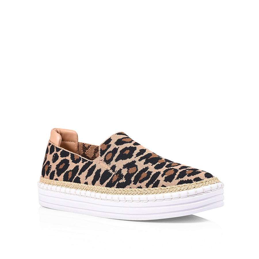 Queen Slip On Sneakers - Leopard