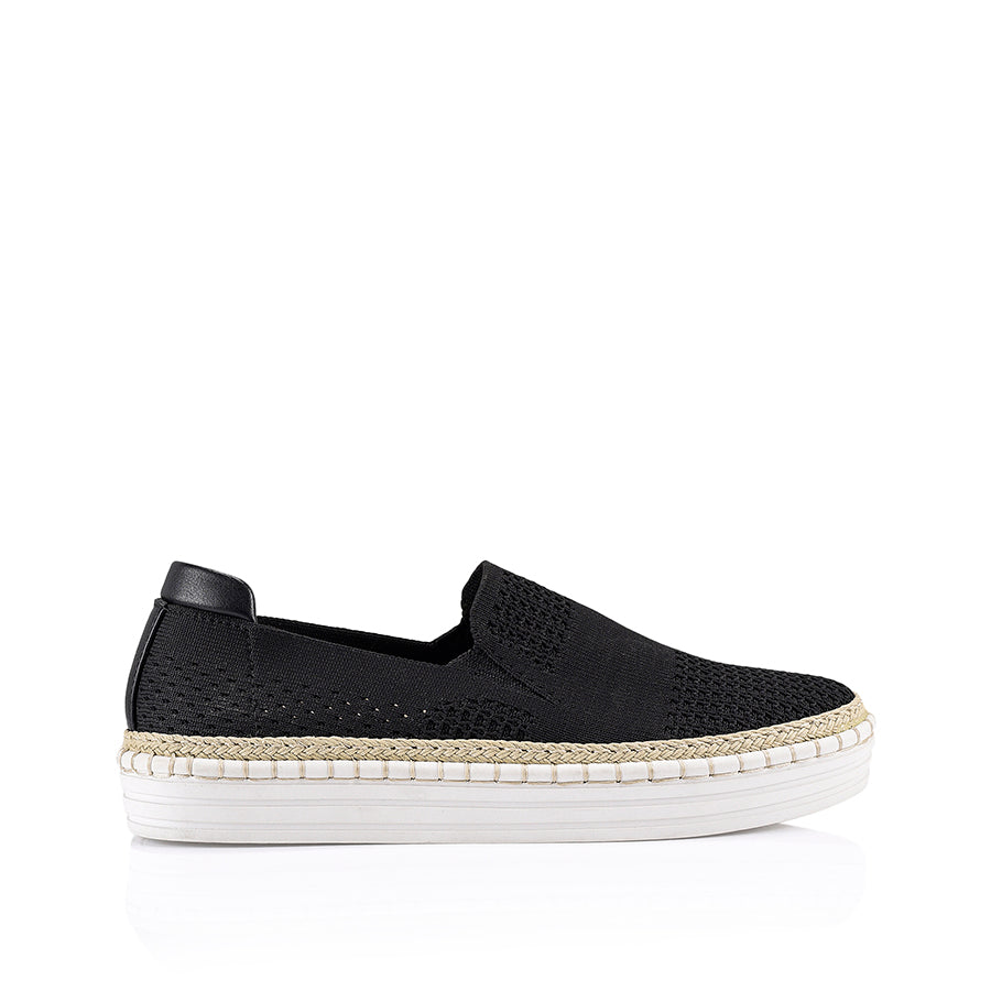 Queen Slip On Sneakers - Black