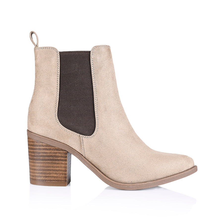 Samantha Chelsea Boots - Taupe